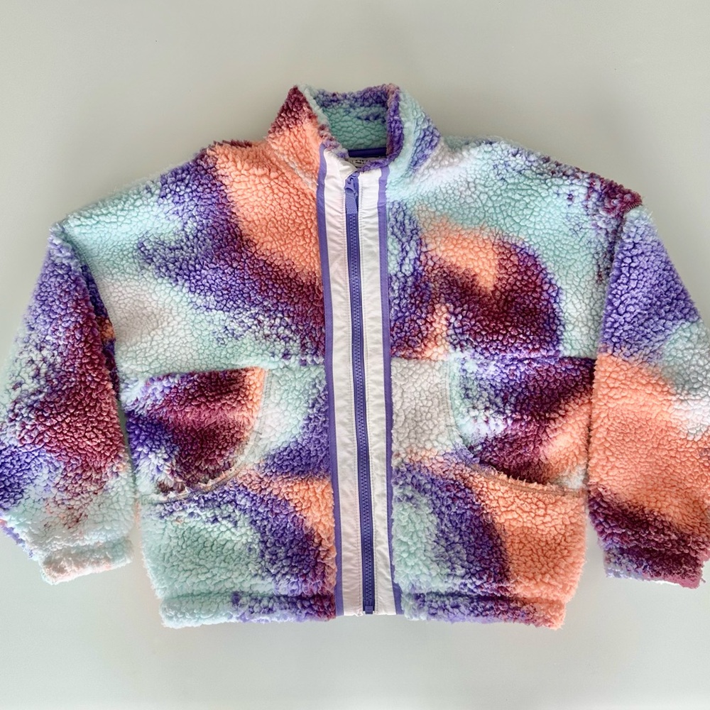 DSG Pastel Sherpa Fleece Jacket
